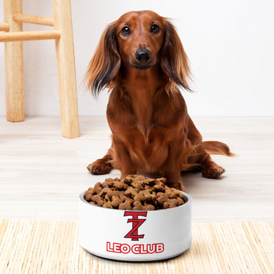 Tappan Zee HS LEO Club All Over Print Pet bowl