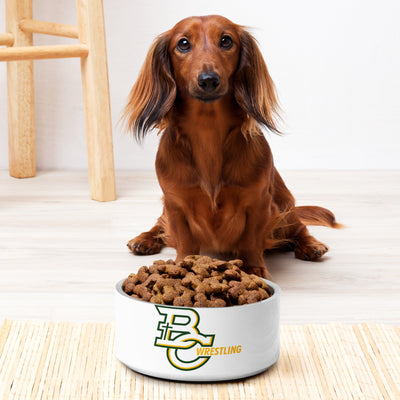 Bishop Carroll Wrestling All Over Print Pet bowl