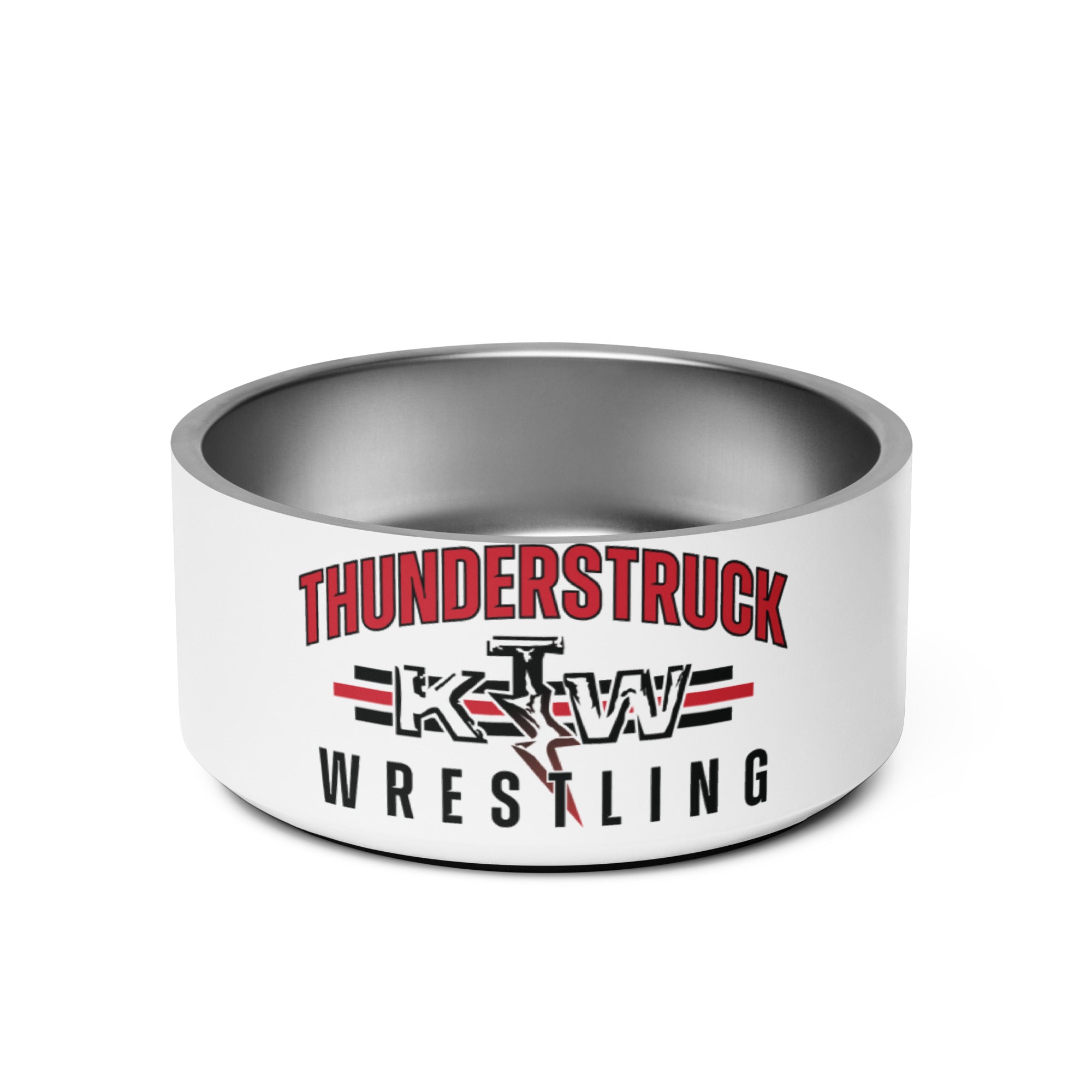 Kansas Thunderstruck Wrestling All Over Print Pet bowl