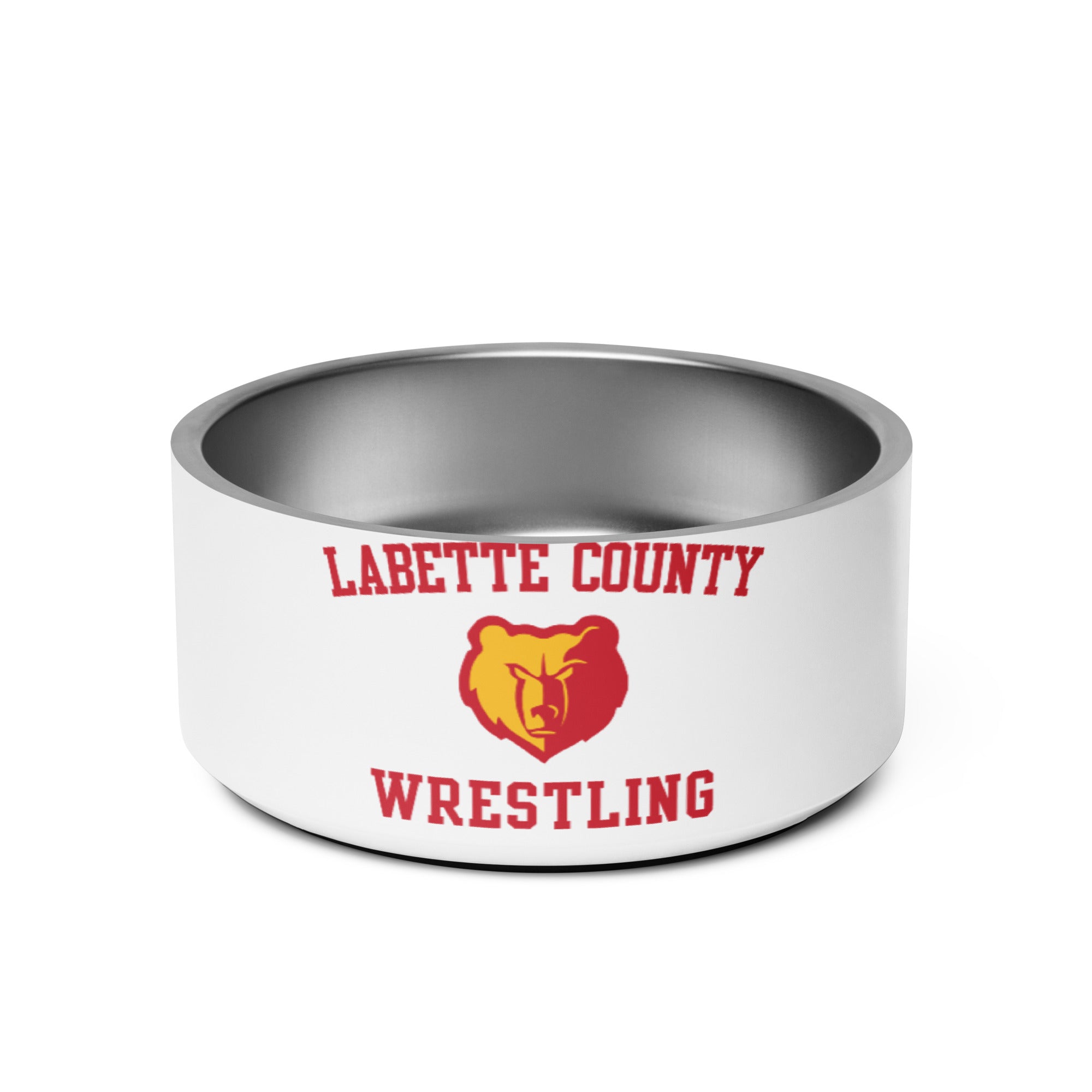 Labette County Wrestling All Over Print Pet bowl