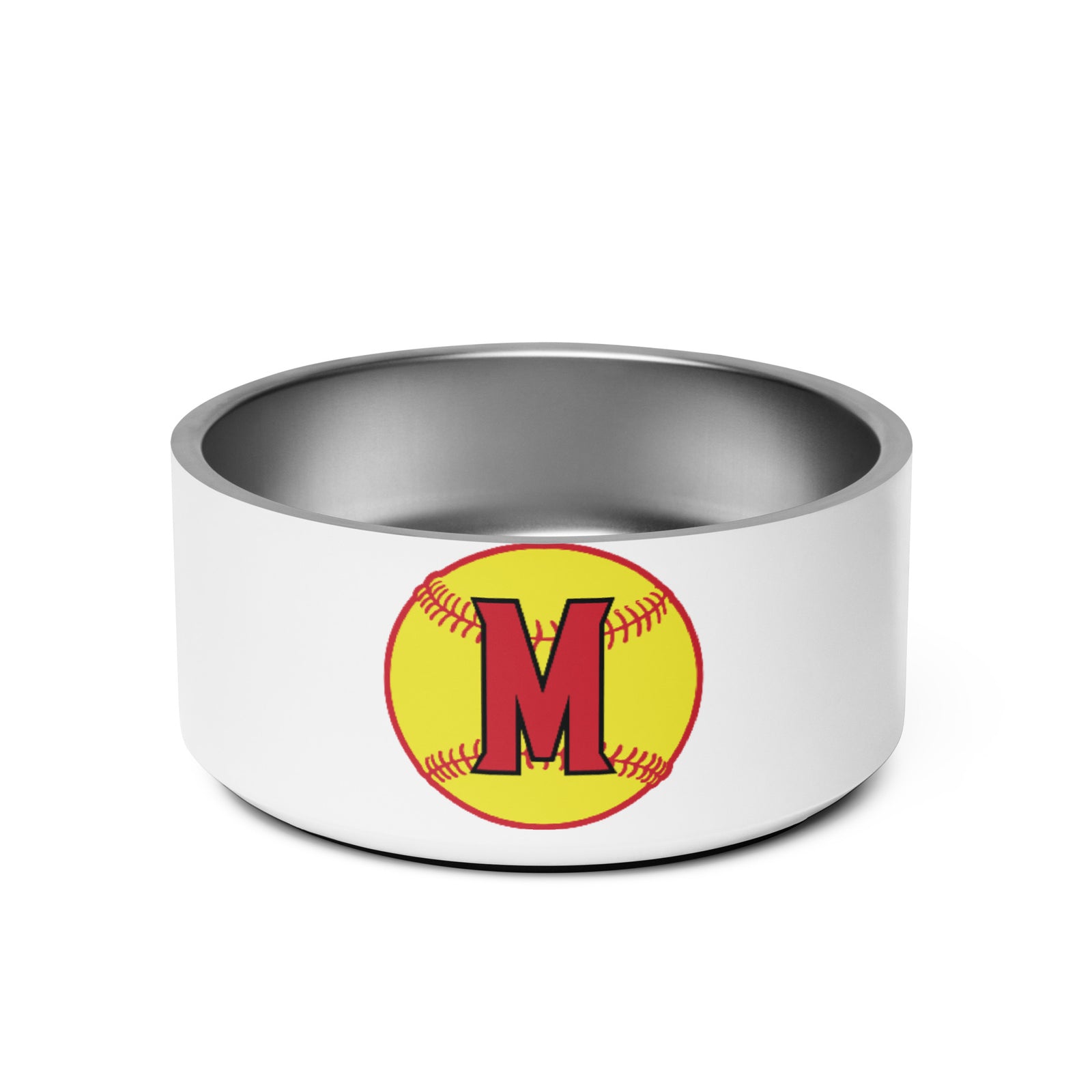 Mud Turtle Softball All Over Print Pet bowl