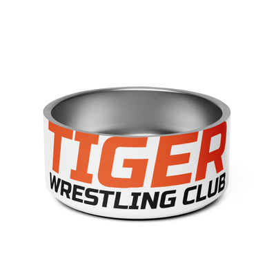 Tiger Wrestling Club All Over Print Pet bowl