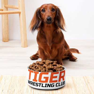 Tiger Wrestling Club All Over Print Pet bowl