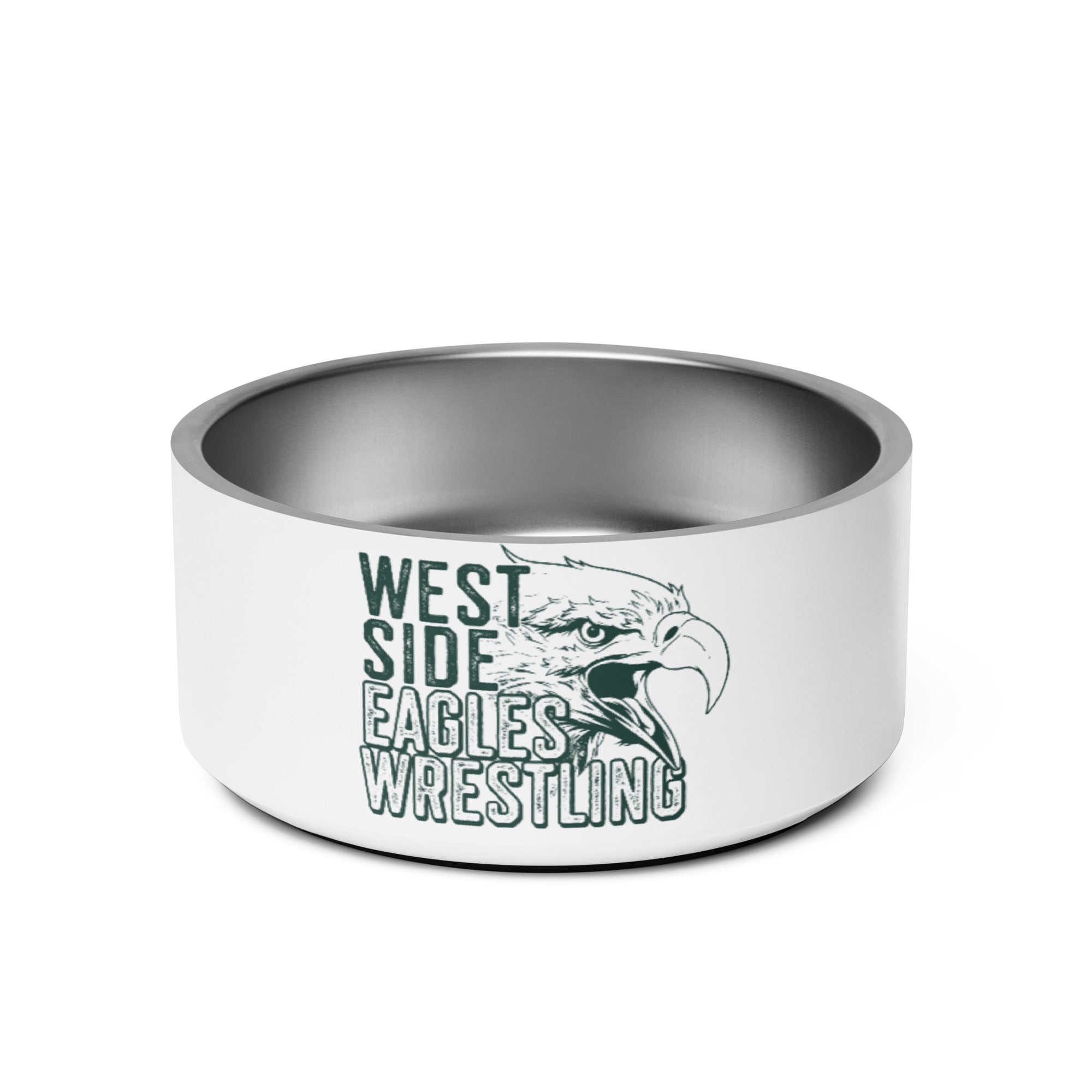 West Side Eagles Wrestling All Over Print Pet bowl