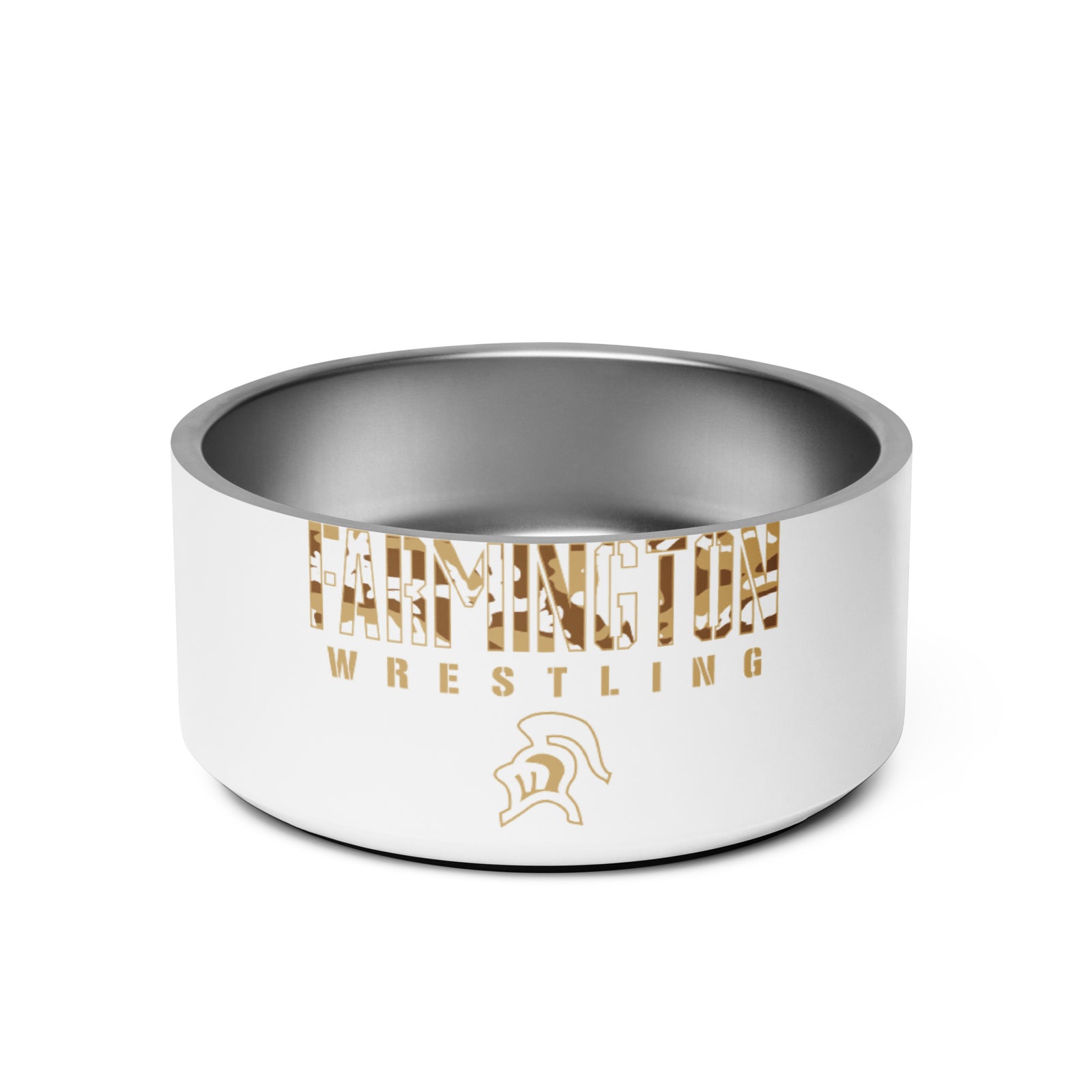 Farmington Wrestling Fall 2022 All Over Print Pet bowl