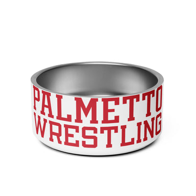 Palmetto Wrestling All Over Print Pet bowl