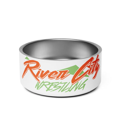 River City Wrestling Club Fall 2022All Over Print Pet bowl