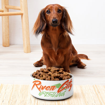 River City Wrestling Club Fall 2022All Over Print Pet bowl