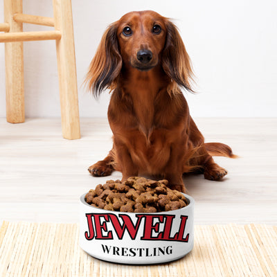 William Jewell Wrestling All Over Print Pet bowl