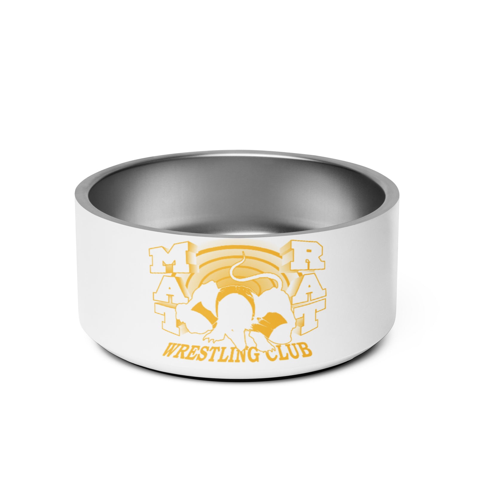 Mat Rat Wrestling All Over Print Pet bowl