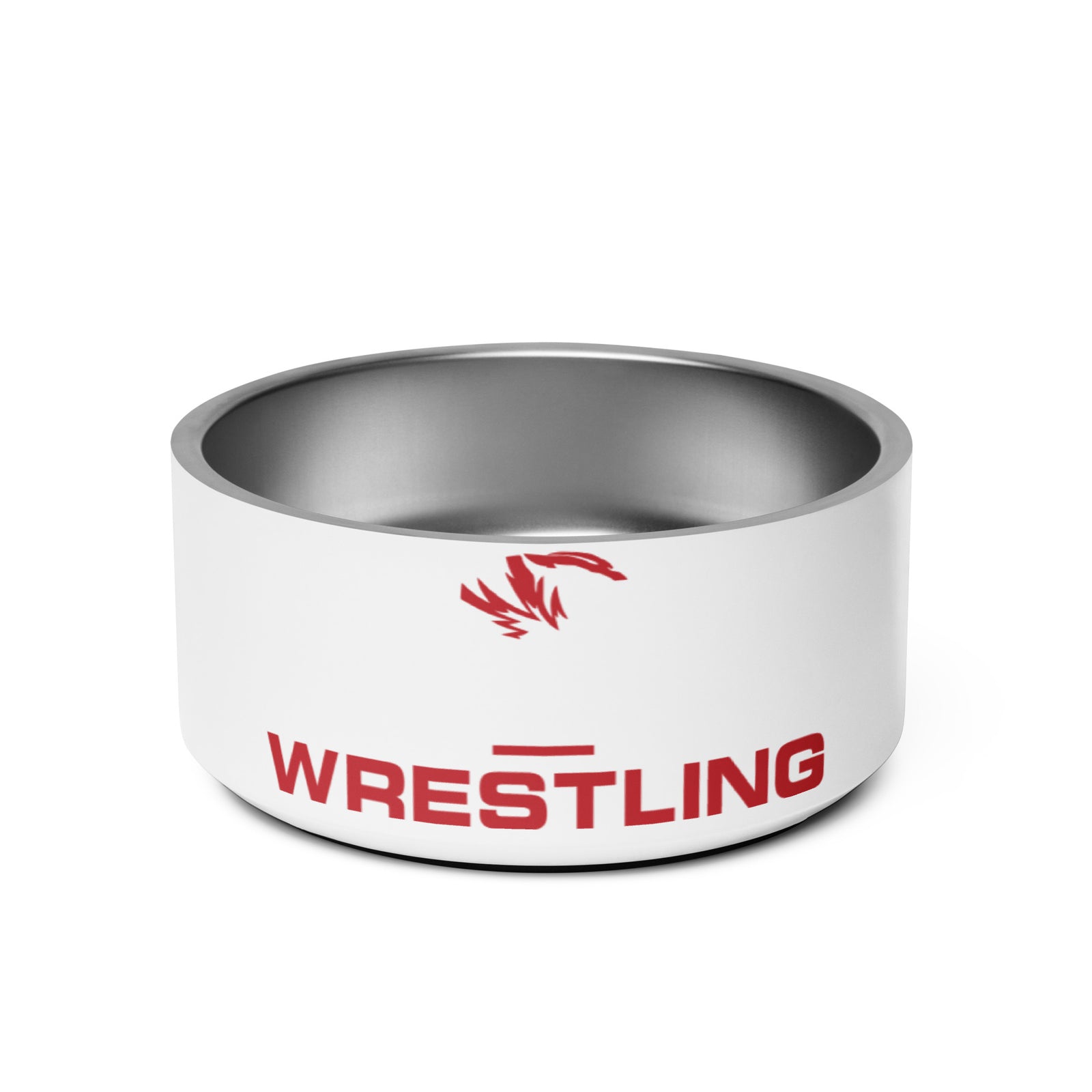 Plattsburg High School Wrestling All Over Print Pet bowl