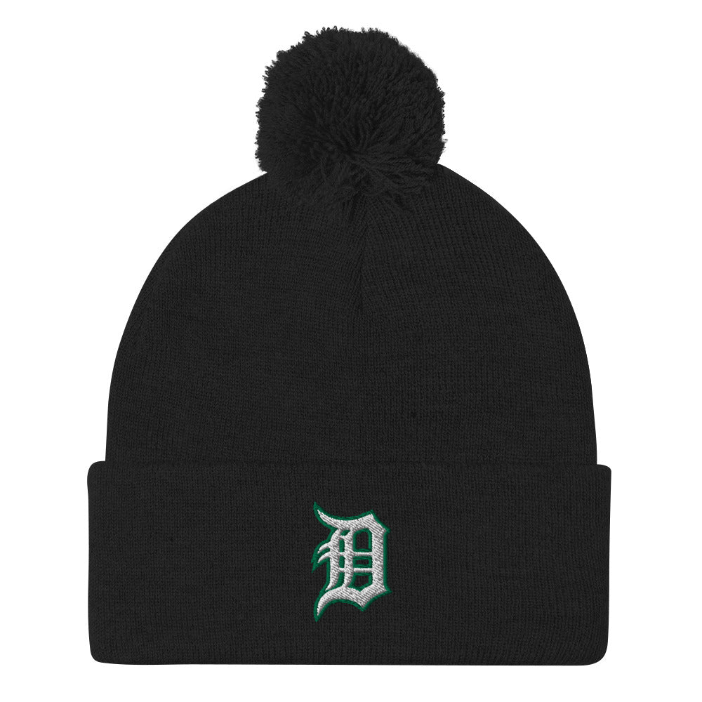 De Soto High School Wrestling Pom-Pom Knit Cap