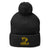 Paola Wrestling Pom-Pom Knit Cap