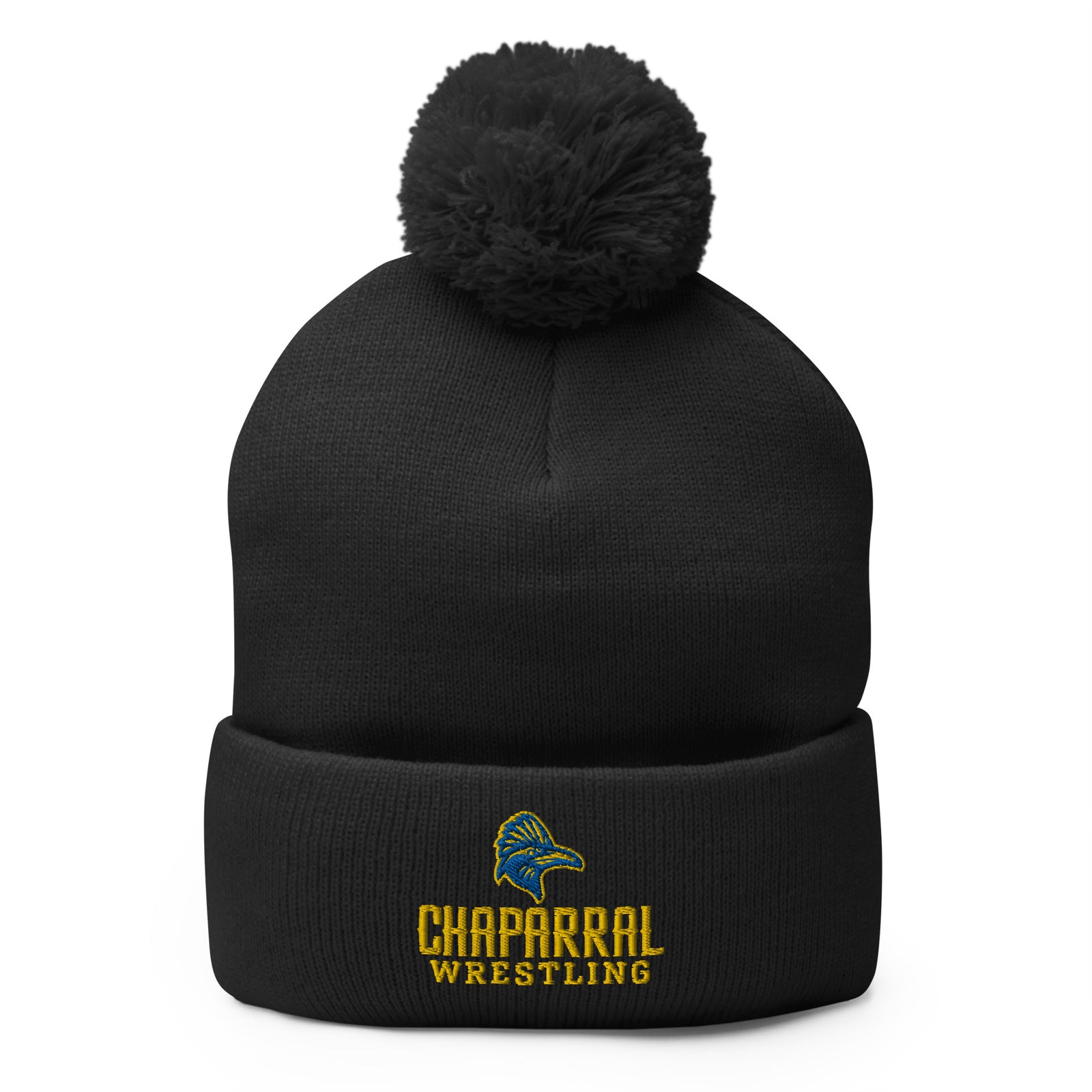 Chaparral High School Wrestling Pom-Pom Knit Cap
