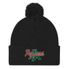 Peppers Softball Pom-Pom Beanie