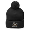 Lathrop High School Pom-Pom Knit Cap