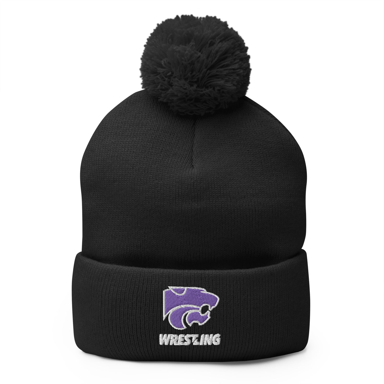 Blue Springs HS Pom-Pom Knit Cap