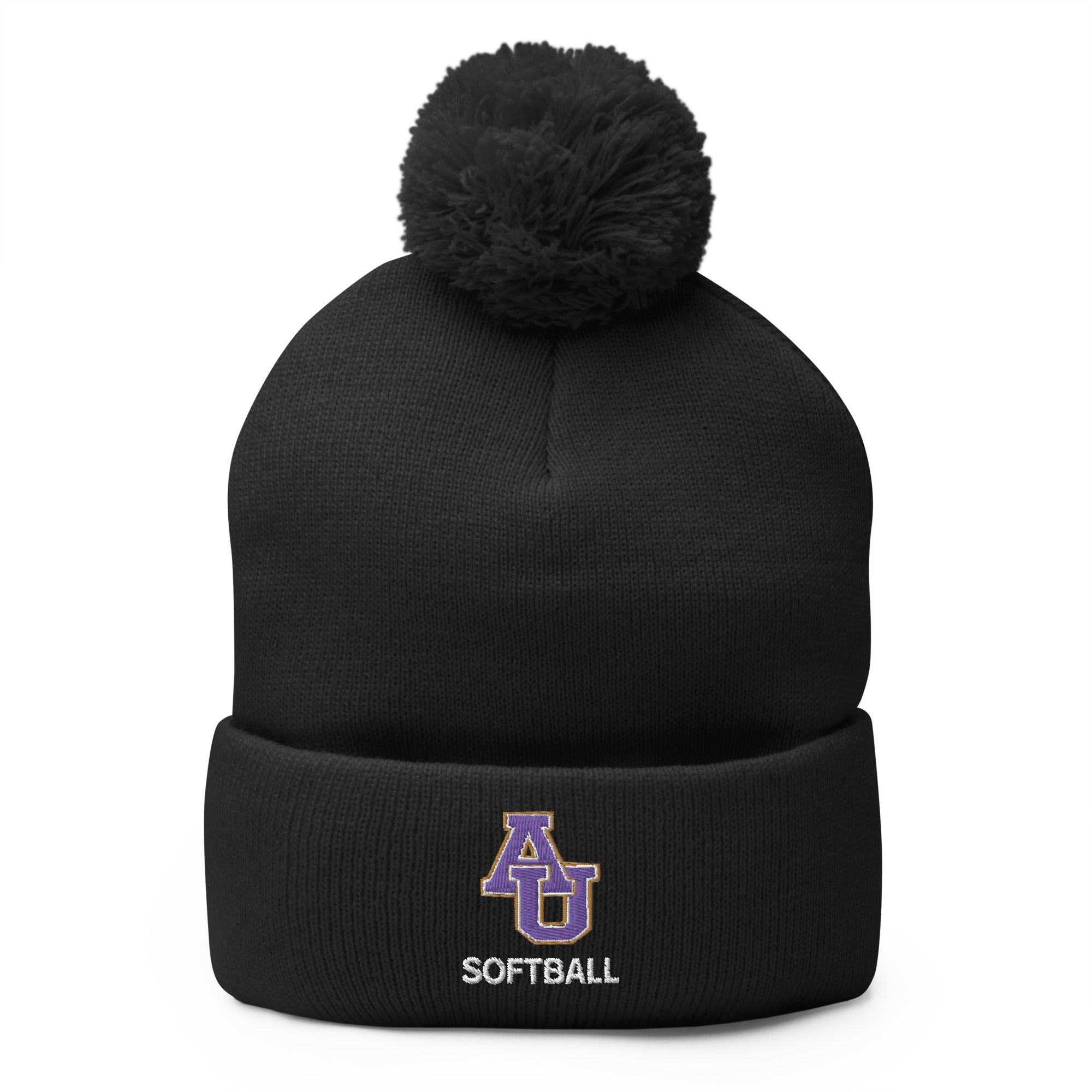 Avila Softball Pom-Pom Knit Cap