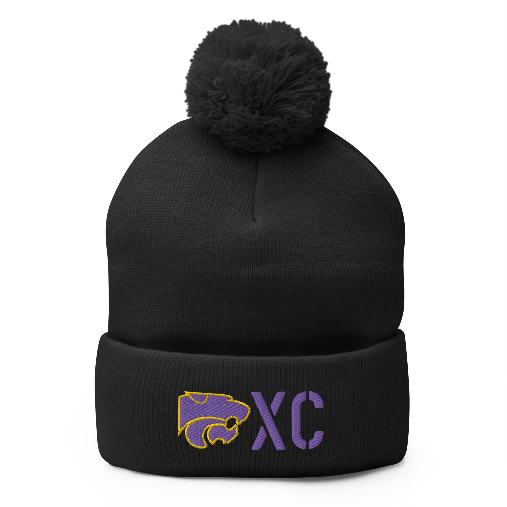 Blue Springs Cross Country Pom-Pom Knit Cap