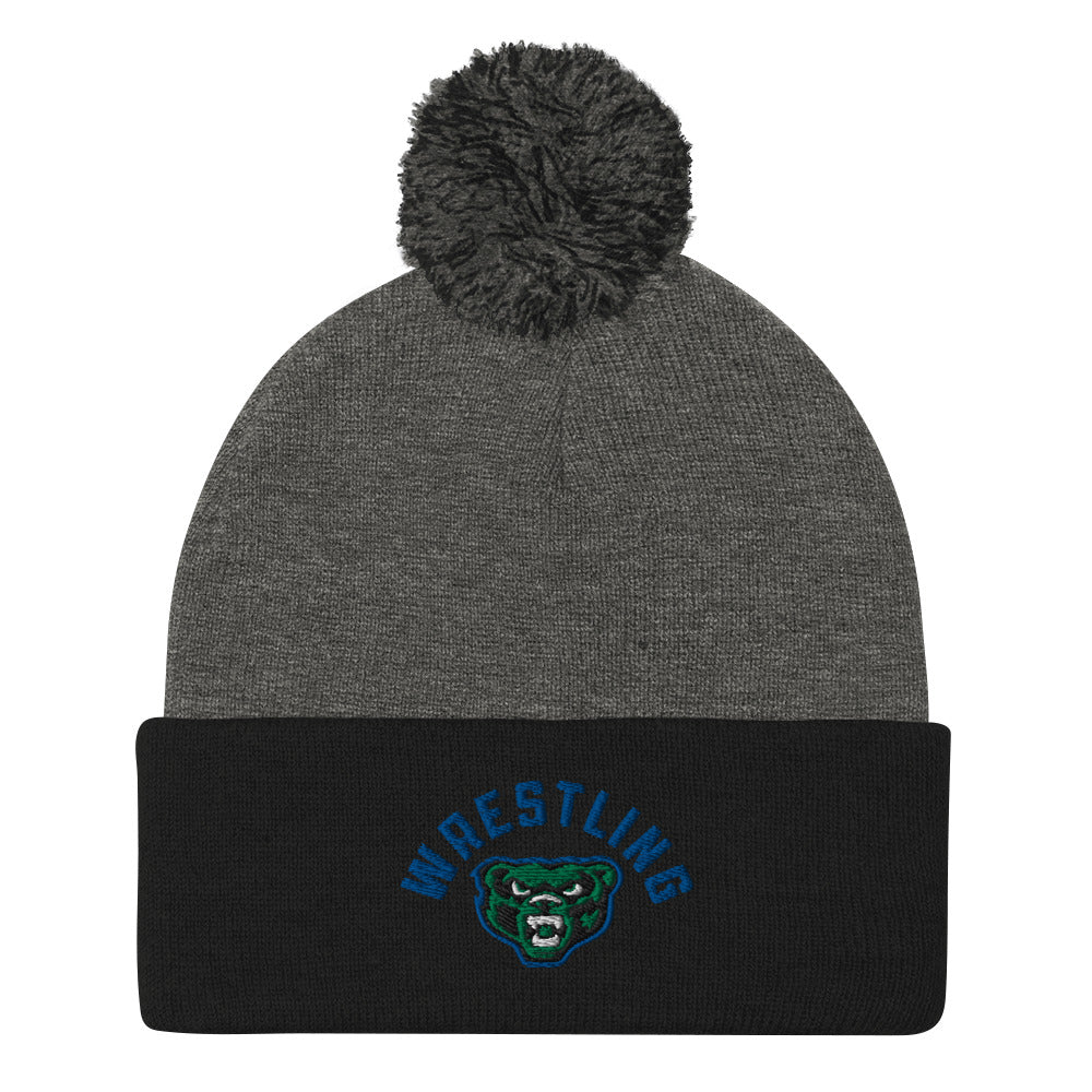 Riverbend Wrestling Pom-Pom Beanie