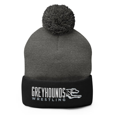 Windsor Wrestling Pom-Pom Knit Cap