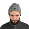 Cloud County CC Wrestling Pom-Pom Knit Cap