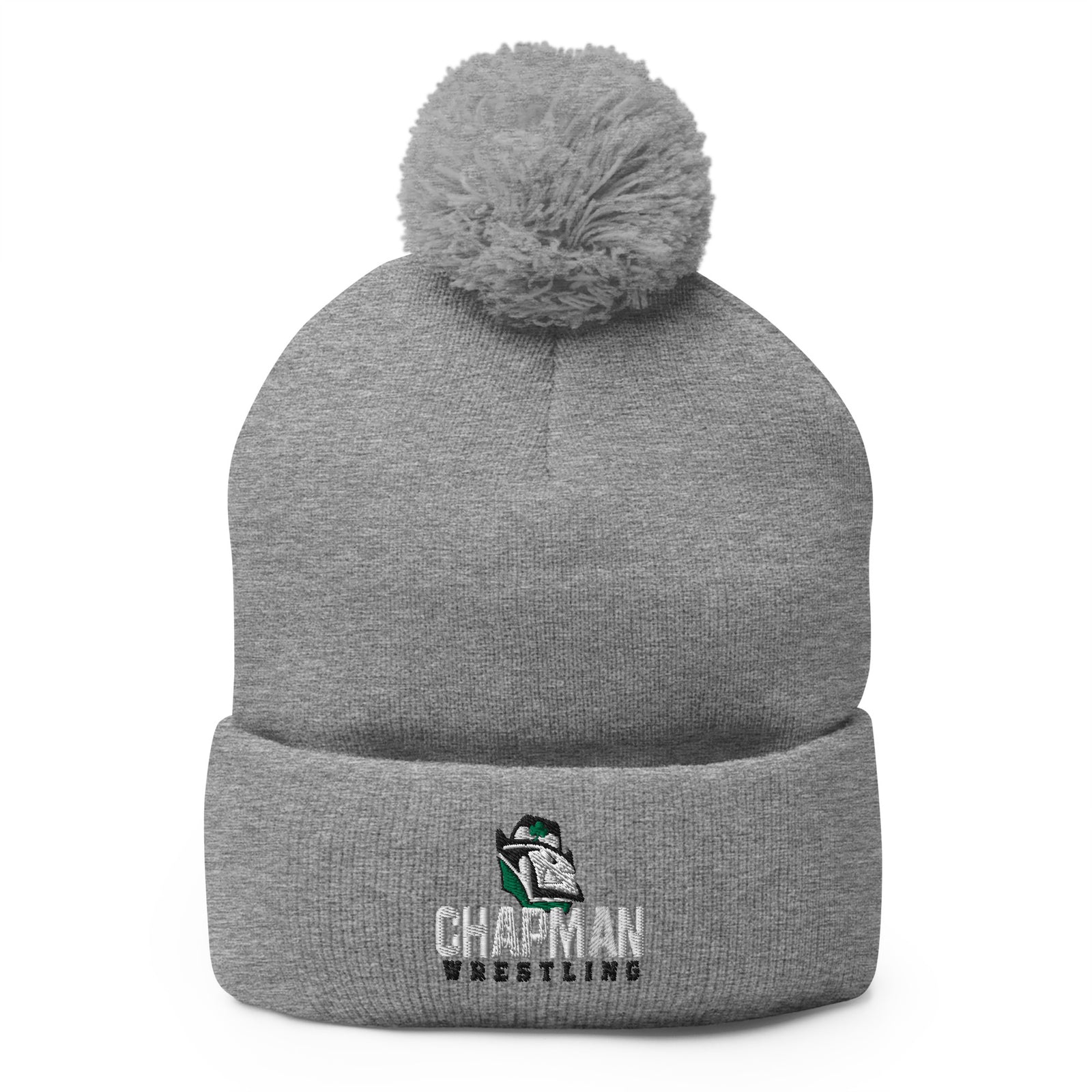 Chapman Wrestling Pom-Pom Knit Cap