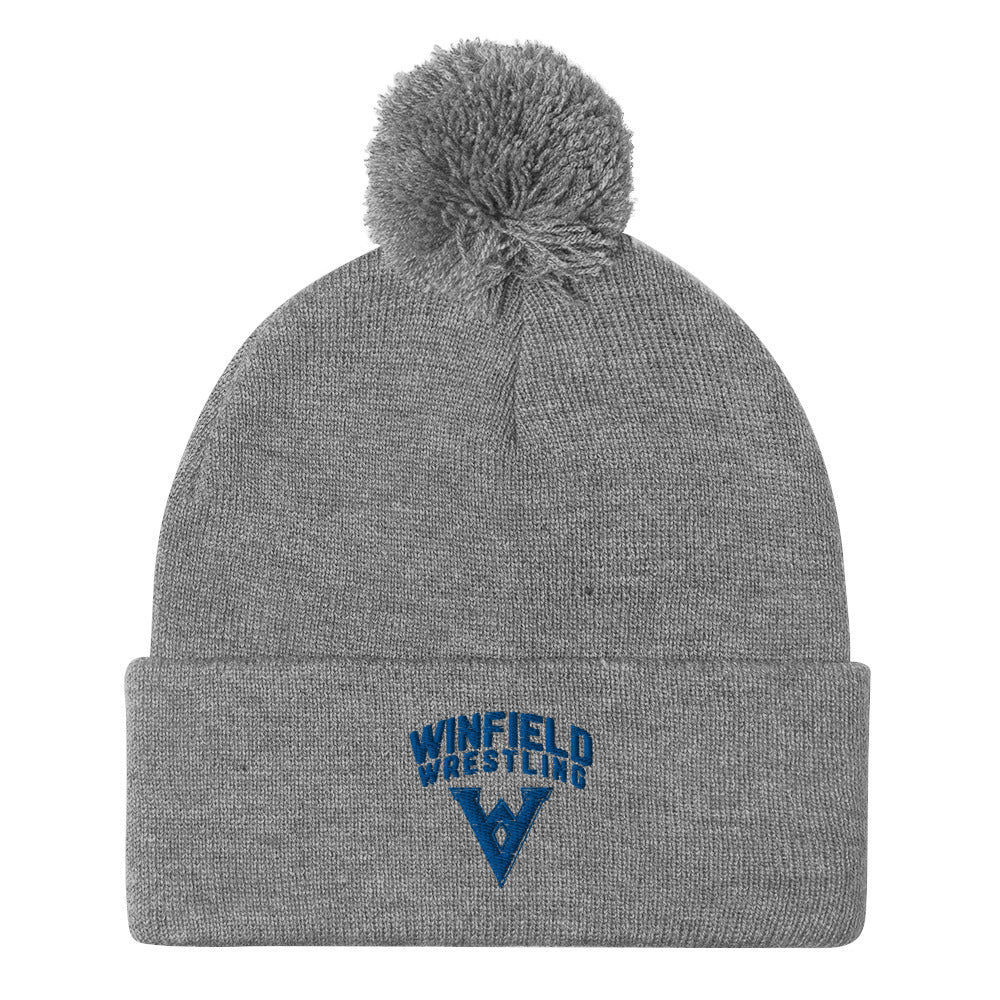 Winfield Wrestling Pom-Pom Beanie