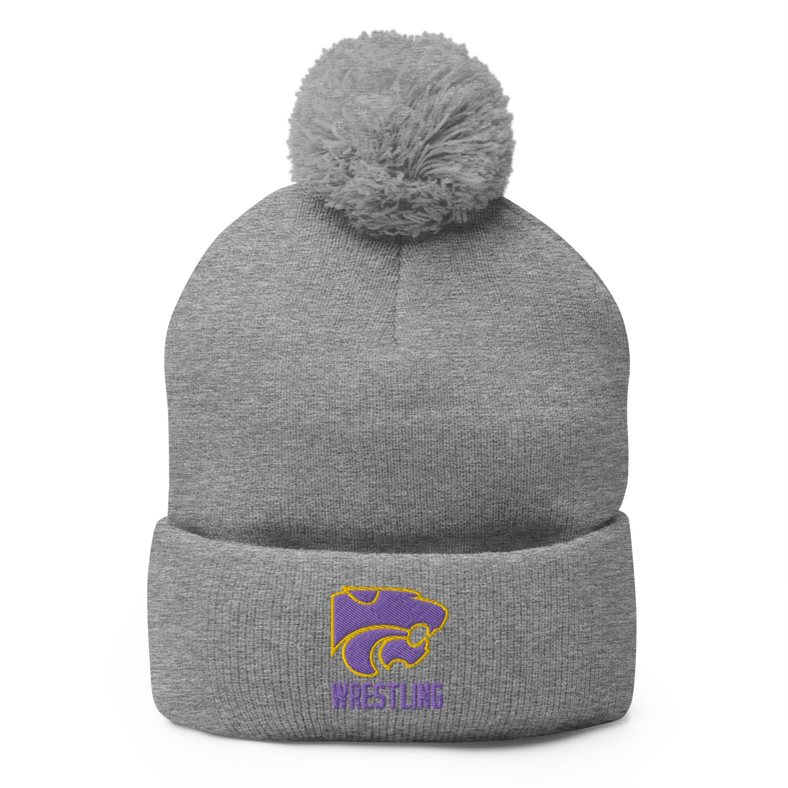 Blue Springs HS Pom-Pom Knit Cap
