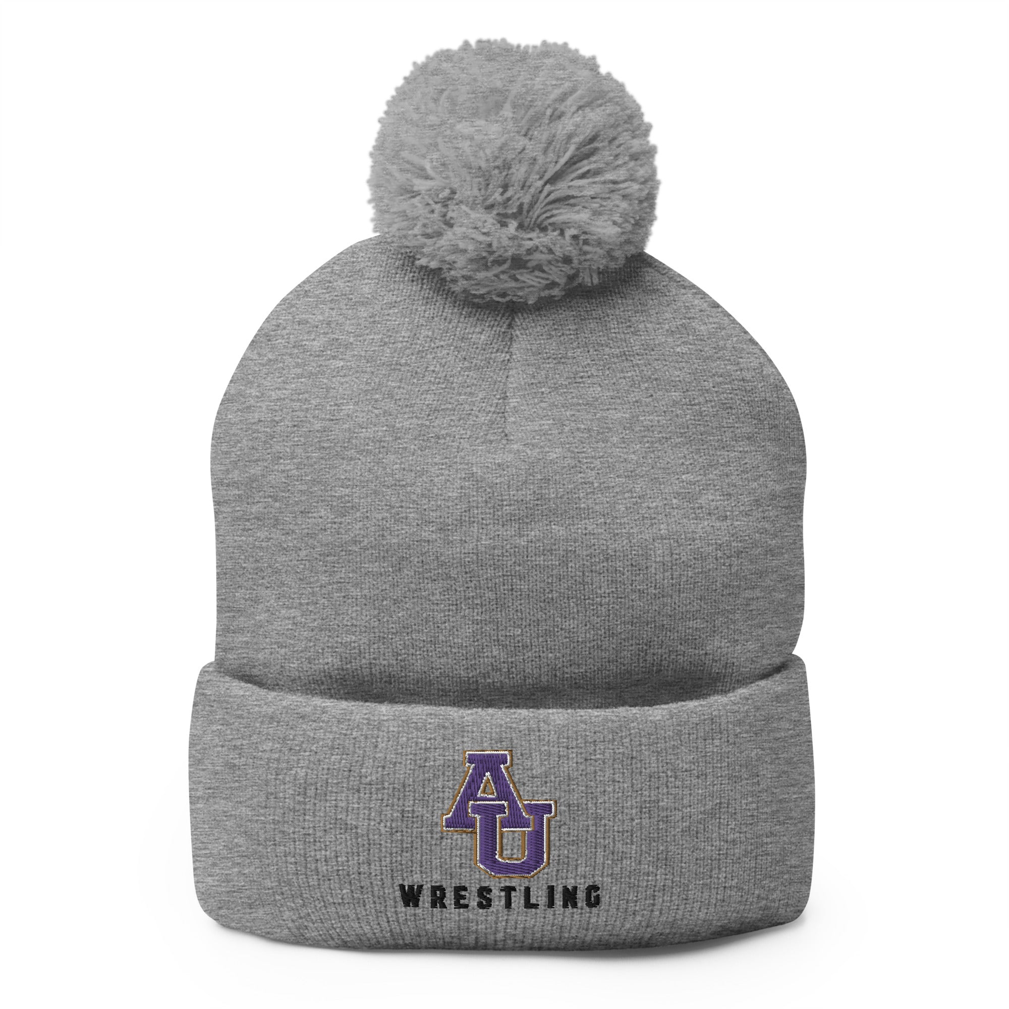 Avila Wrestling Pom-Pom Knit Cap