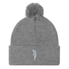 Santa Fe Trail Bolt Pom-Pom Beanie