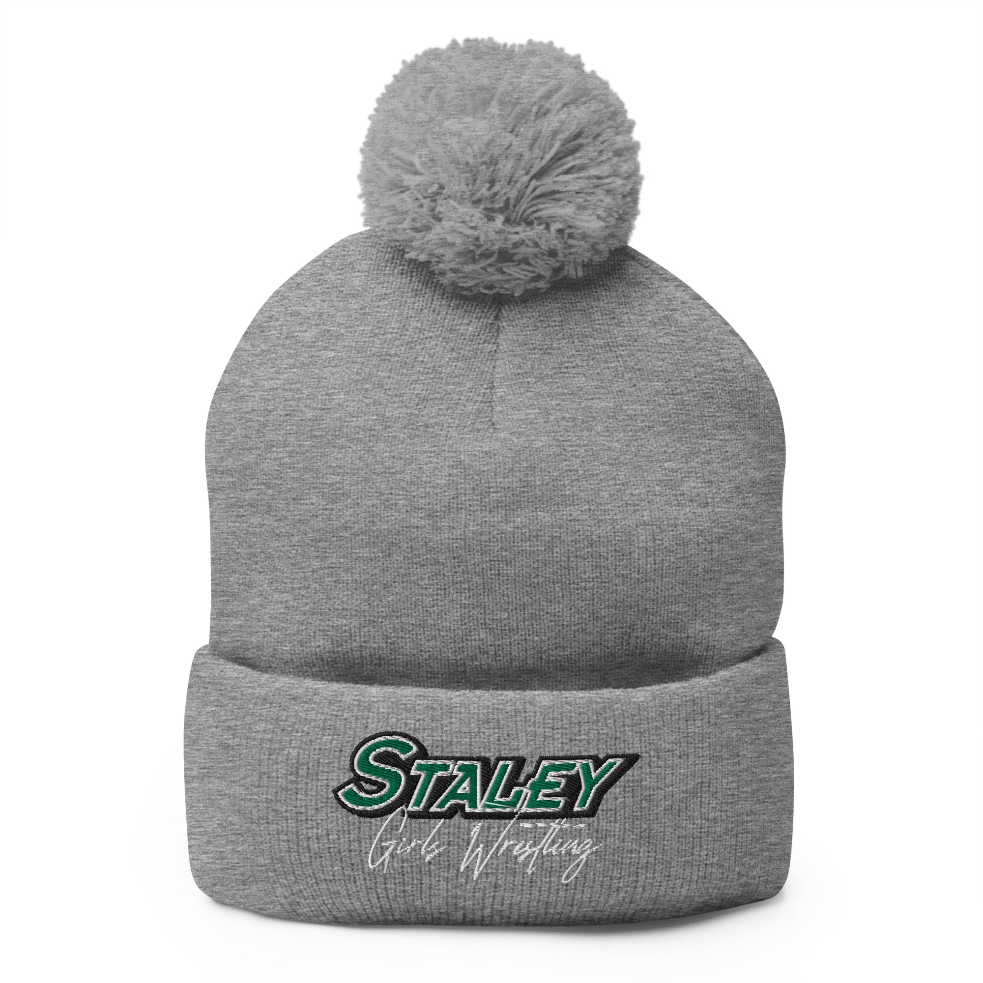 Staley Girls Wrestling Pom-Pom Knit Cap