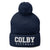 Colby Community College Softball Pom-Pom Knit Cap