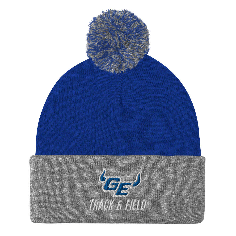Gardner Edgerton Track & Field Pom-Pom Beanie