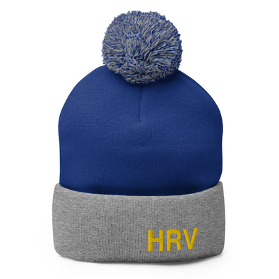 Hood River Middle School Pom-Pom Knit Cap