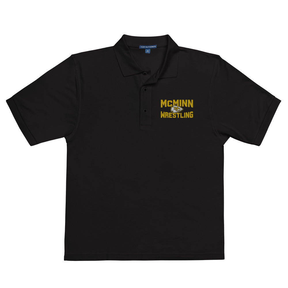 McMinn High School Wrestling Men's Premium Polo