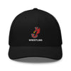 William Jewell Wrestling J Wrestling Retro Trucker Hat