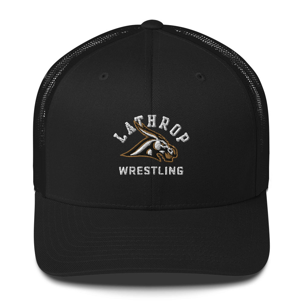 Lathrop High School Retro Trucker Hat