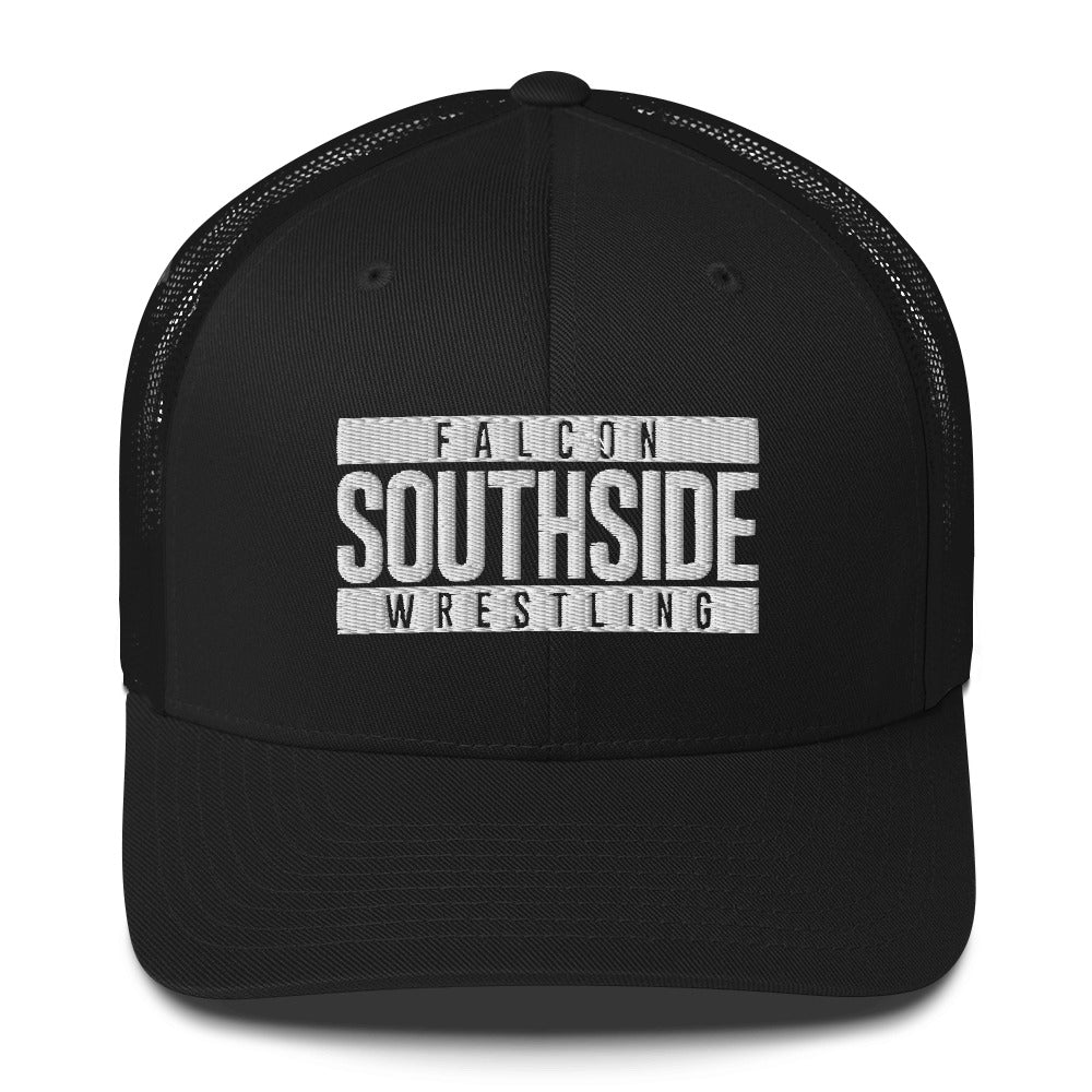 Olathe South Wrestling Retro Trucker Hat