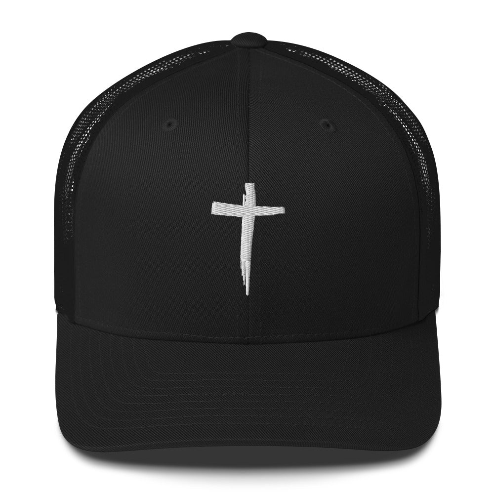 St. Stephen Lutheran Church Cross Only Retro Trucker Hat