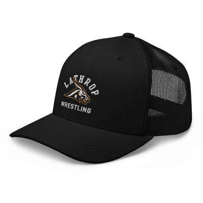 Lathrop High School Retro Trucker Hat