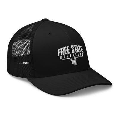 Lawrence Free State Wrestling Retro Trucker Hat