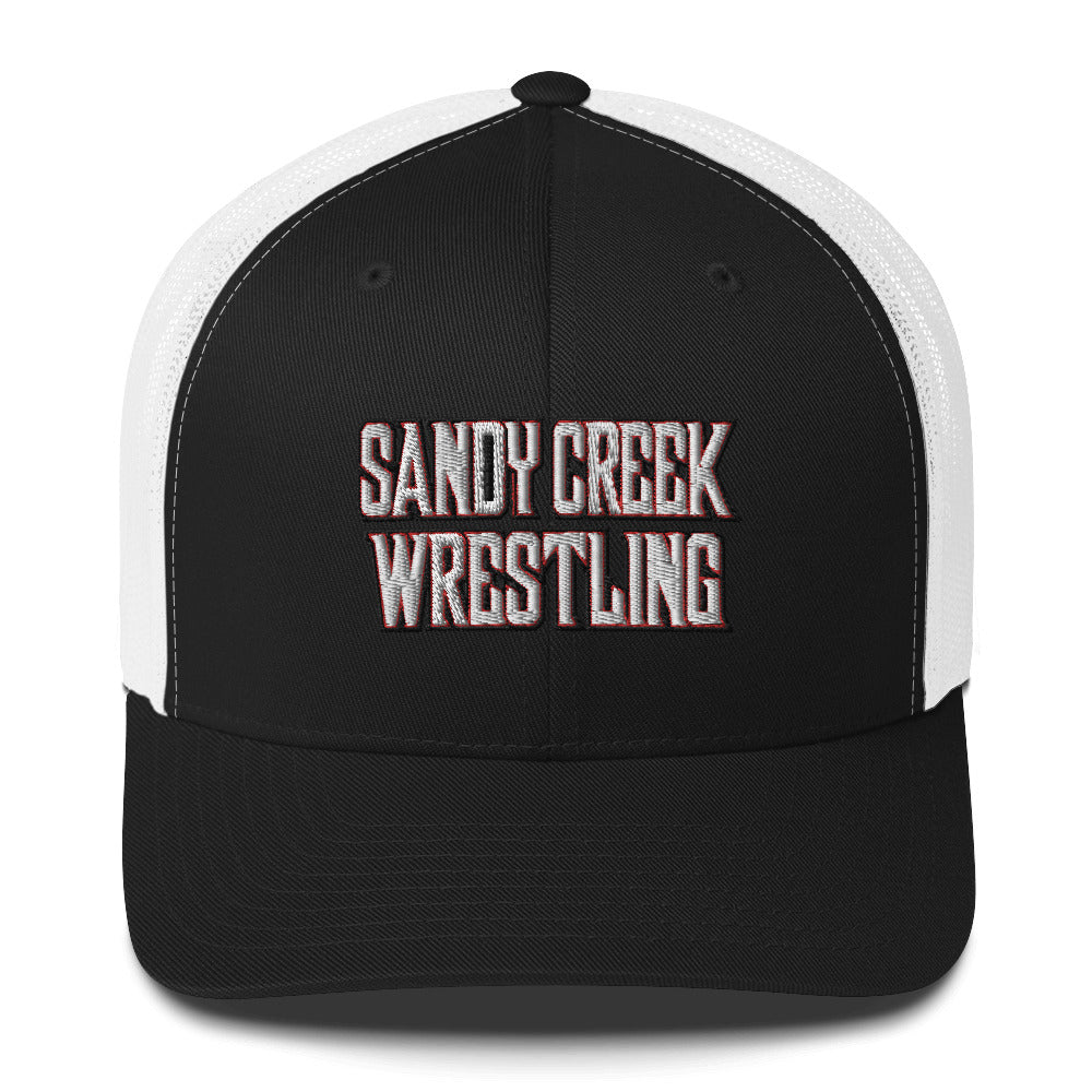 Sandy Creek Wrestling Retro Trucker Hat
