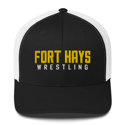 Fort Hays State University Wrestling Retro Trucker Hat