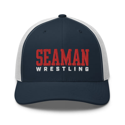 Topeka Seaman Wrestling Retro Trucker Hat