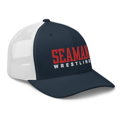 Topeka Seaman Wrestling Retro Trucker Hat