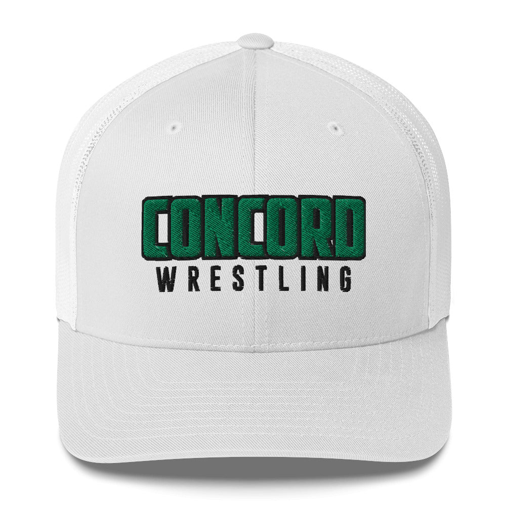 Minutemen Wrestling Club White Trucker Cap