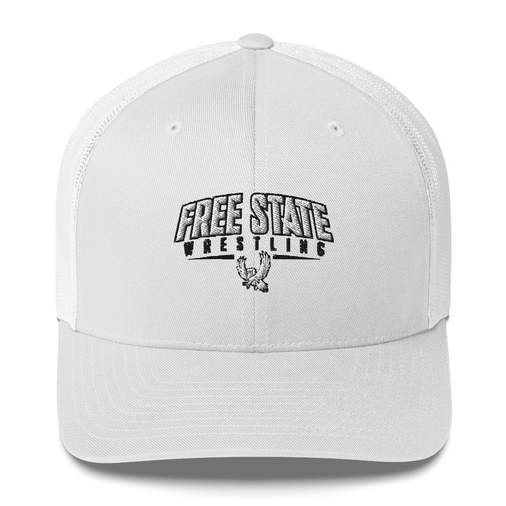 Lawrence Free State Wrestling Retro Trucker Hat