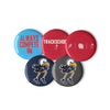 Olathe North Track & Field Set of pin buttons