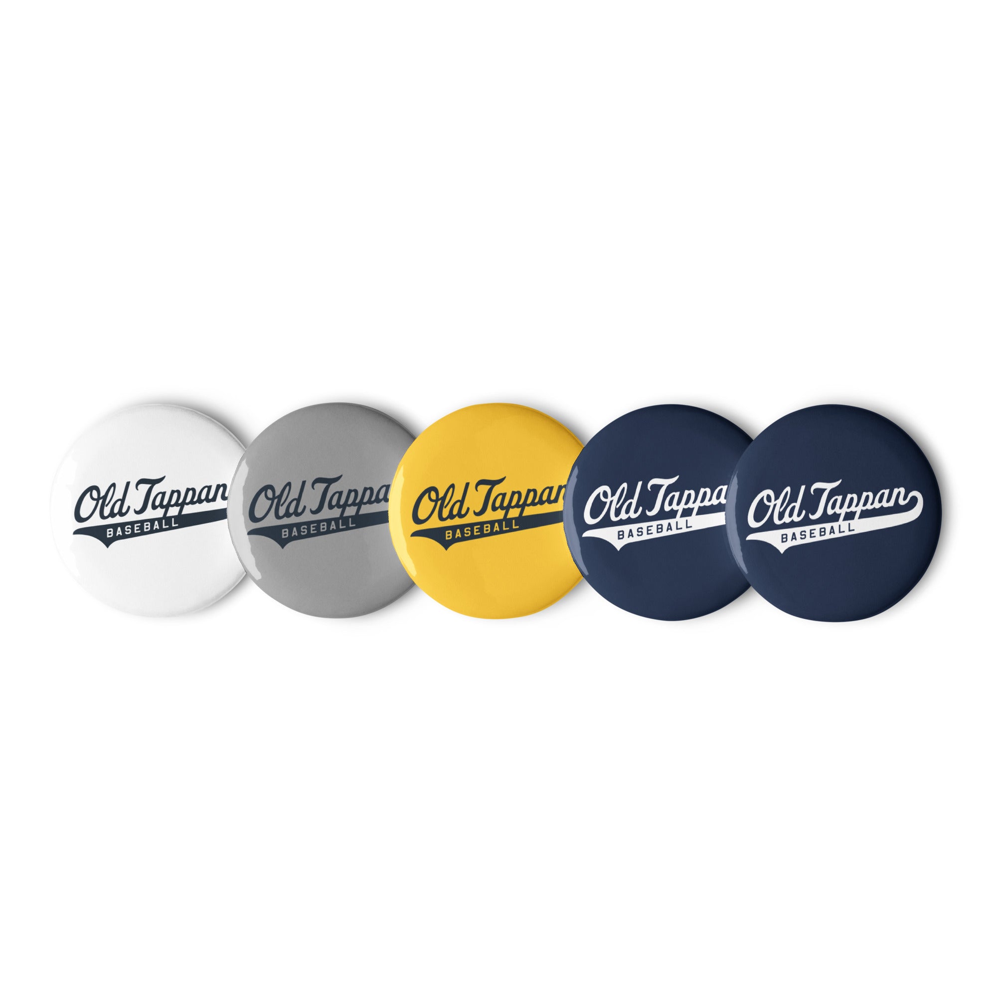 OT Baseball and Softball League - Baseball Set of pin buttons